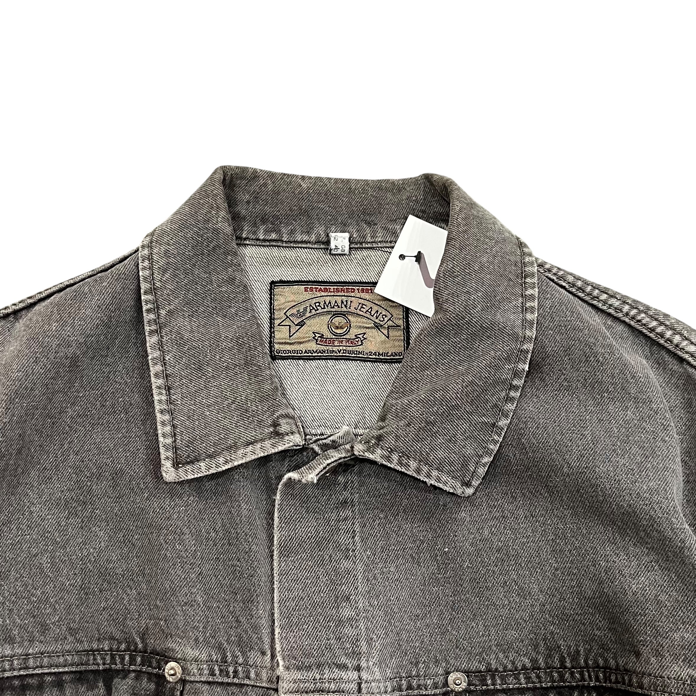 90s Armani Jeans スウェット トラッカージャケット イタリア製 90s Armani Jeans スウェット トラッカージャケット イタリア製