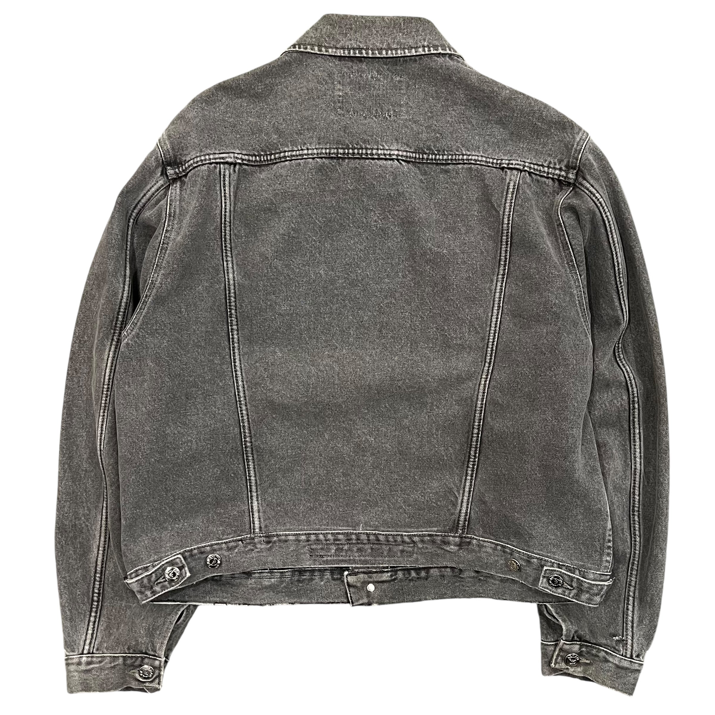 90s armani jeans denim jacket M/L