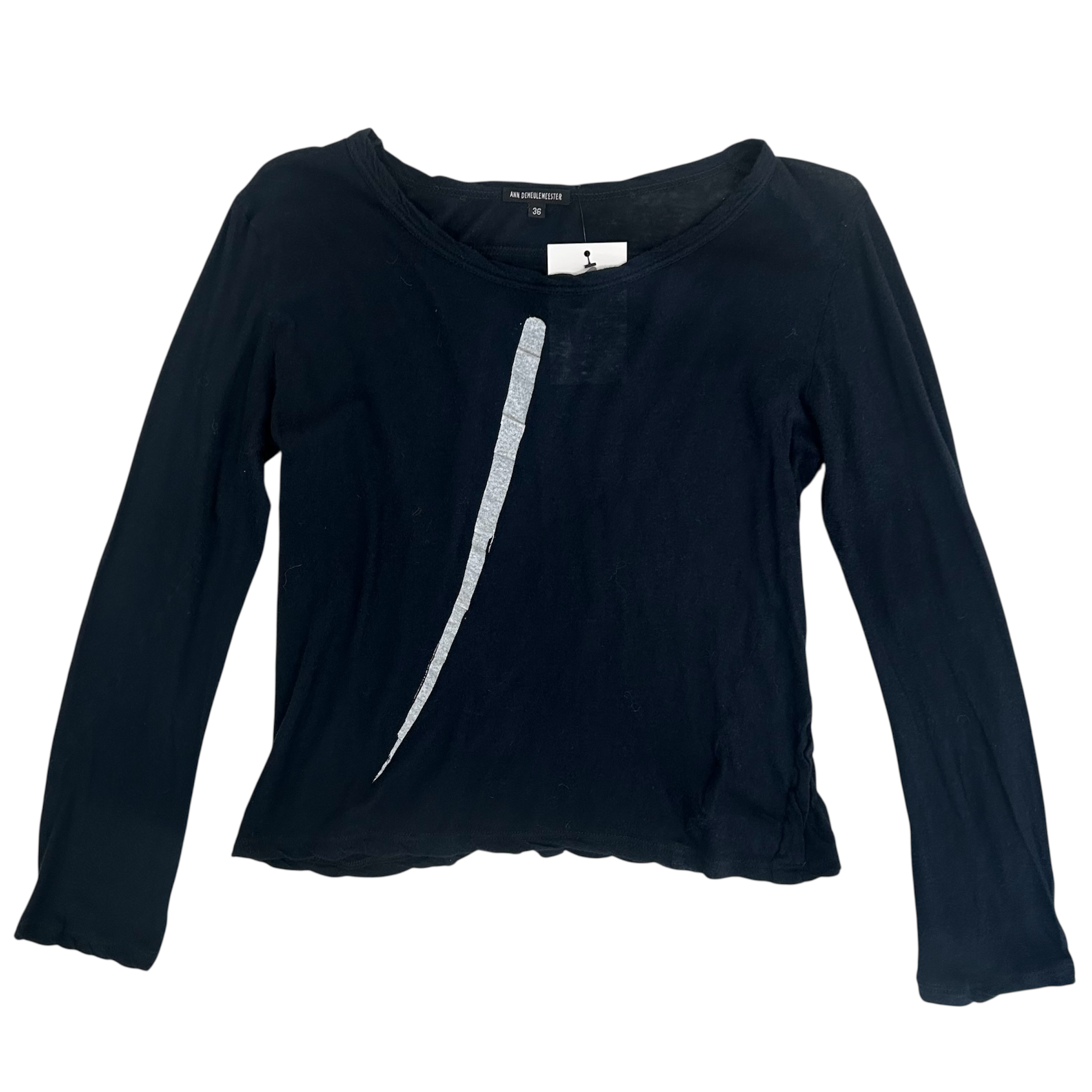 トップス ANN DEMEULEMEESTER longsleeve t Fiene Long Sleeve T-Shirt – Ann Demeulemeester